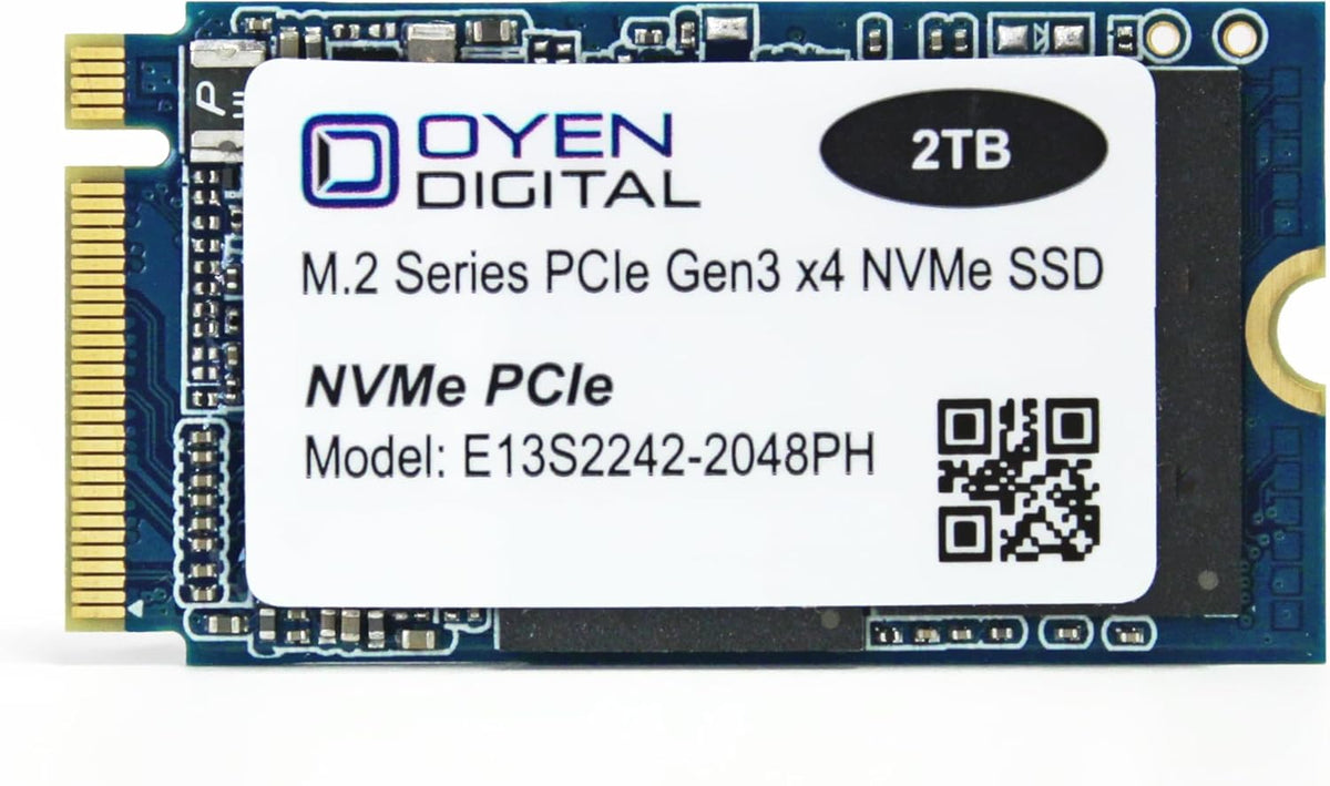 Oyen Digital M.2 2242 NVMe Gen 3 x 4 PCIe 3D TLC SSD – AMT GOV INC