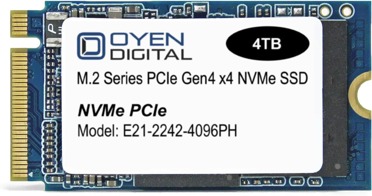 Oyen Digital M.2 2242 NVMe Gen 3 x 4 PCIe 3D TLC SSD – AMT GOV INC