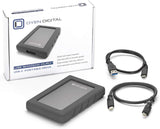 Oyen Digital U32 Shadow USB-C Rugged Portable SSD, Slate Gray