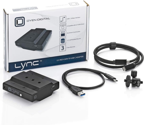 Oyen Digital Lync USB-C to SSD Camera Drive Dock