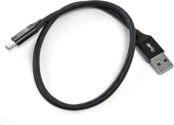 Oyen Digital USB-C to USB-A Cable, 16-inch/ 0.4 M, 5-pack