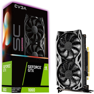 06G-P4-1067-KR EVGA GeForce GTX 1660 SC Ultra Gaming 6GB GDDR5 843368061746