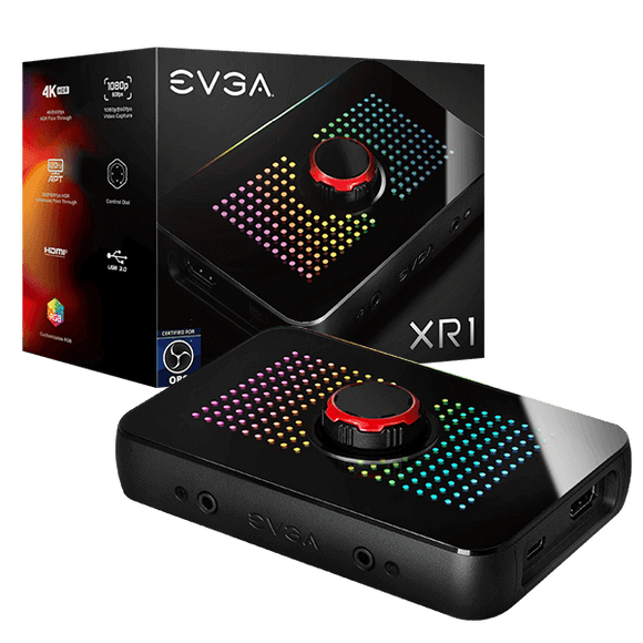 141-U1-CB10-LR EVGA XR1 Capture Card 843368066246