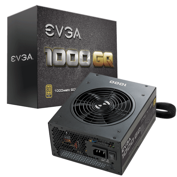210-GQ-1000-V1 EVGA 1000 GQ 80+ Gold Semi Modular Power Supply 843368035662