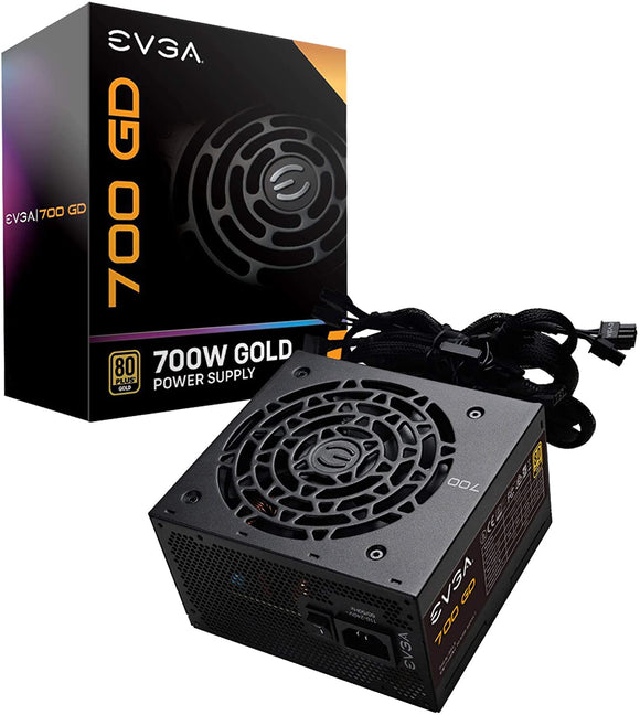 100-GD-0700-V1 EVGA 700 GD, 80+ GOLD 700W Power Supply 843368057374