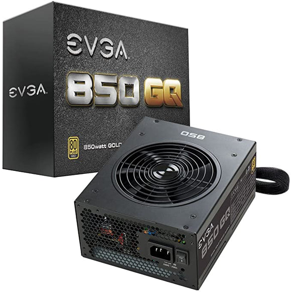 210-GQ-0850-V1 EVGA 850W GQ Power Supply 843368035624