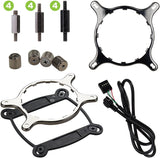 400-HY-CL24-V1 EVGA CLC 240mm AIO RGB LED CPU Liquid Cooler 843368048716