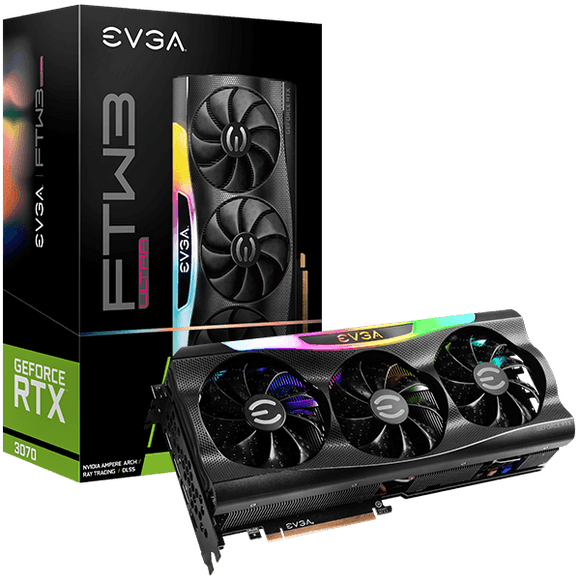 08G-P5-3767-KR EVGA FTW3 GeForce RTX 3070 Graphics Card 843368067458
