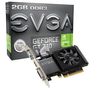 02G-P3-2713-KR EVGA GeForce GT 710 Low Profile Graphics Card 843368039233