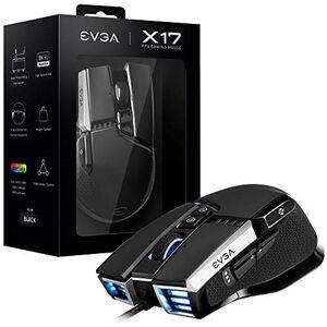 903-W1-17BK-KR EVGA X17 Optical Gaming Mouse 843368066604